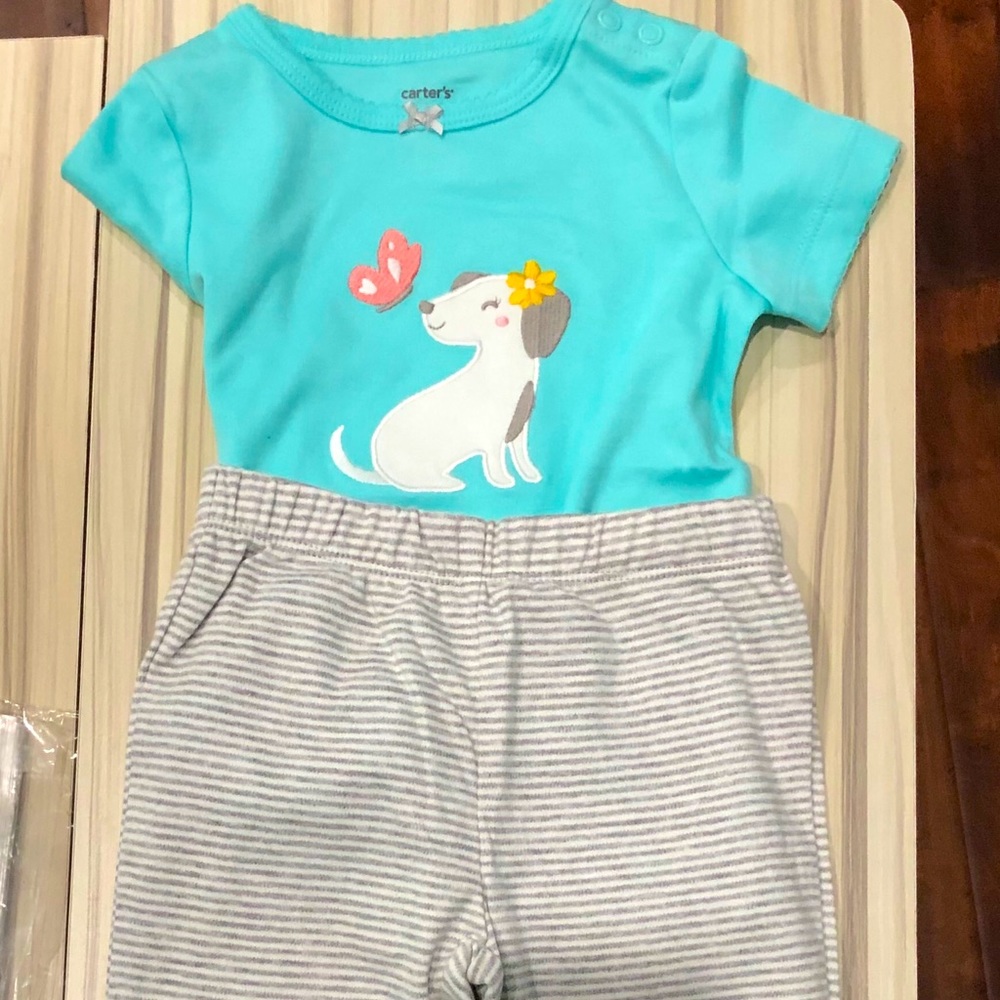 0063 - ADORABLE !!!! Onesie and pull on pants